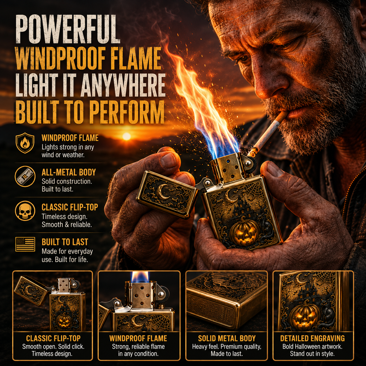 ⚡️Last Day 49% OFF - 🎃 2026 Limited Edition Halloween Lighter(BUY 2 FREE SHIPPING)