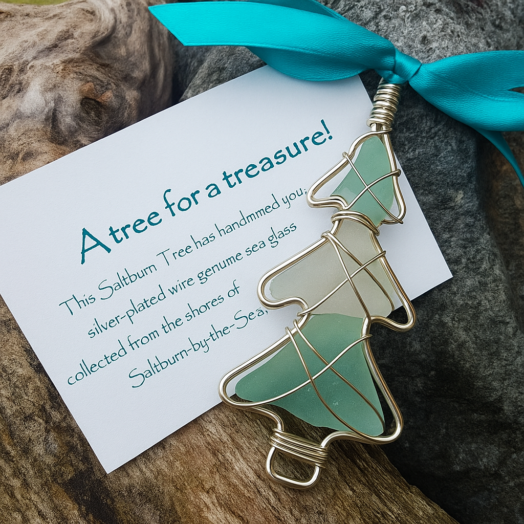 Sea Glass Ornaments Gift