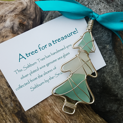 Sea Glass Ornaments Gift