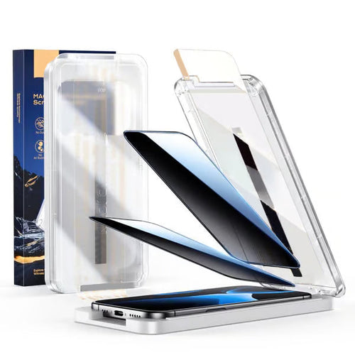 Only $7.99-📱2025 New Upgraded Screen Protector For iPhone --Dust Free Without Bubbles