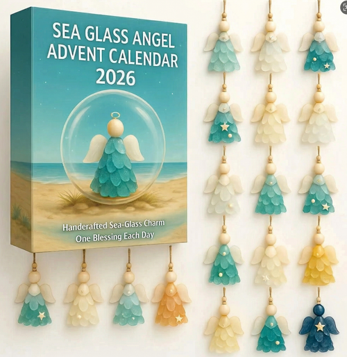 🔥Last Day 49% OFF -Sea Glass Angel Advent Calendar 2026 – 24 Blessings to Brighten Your Season