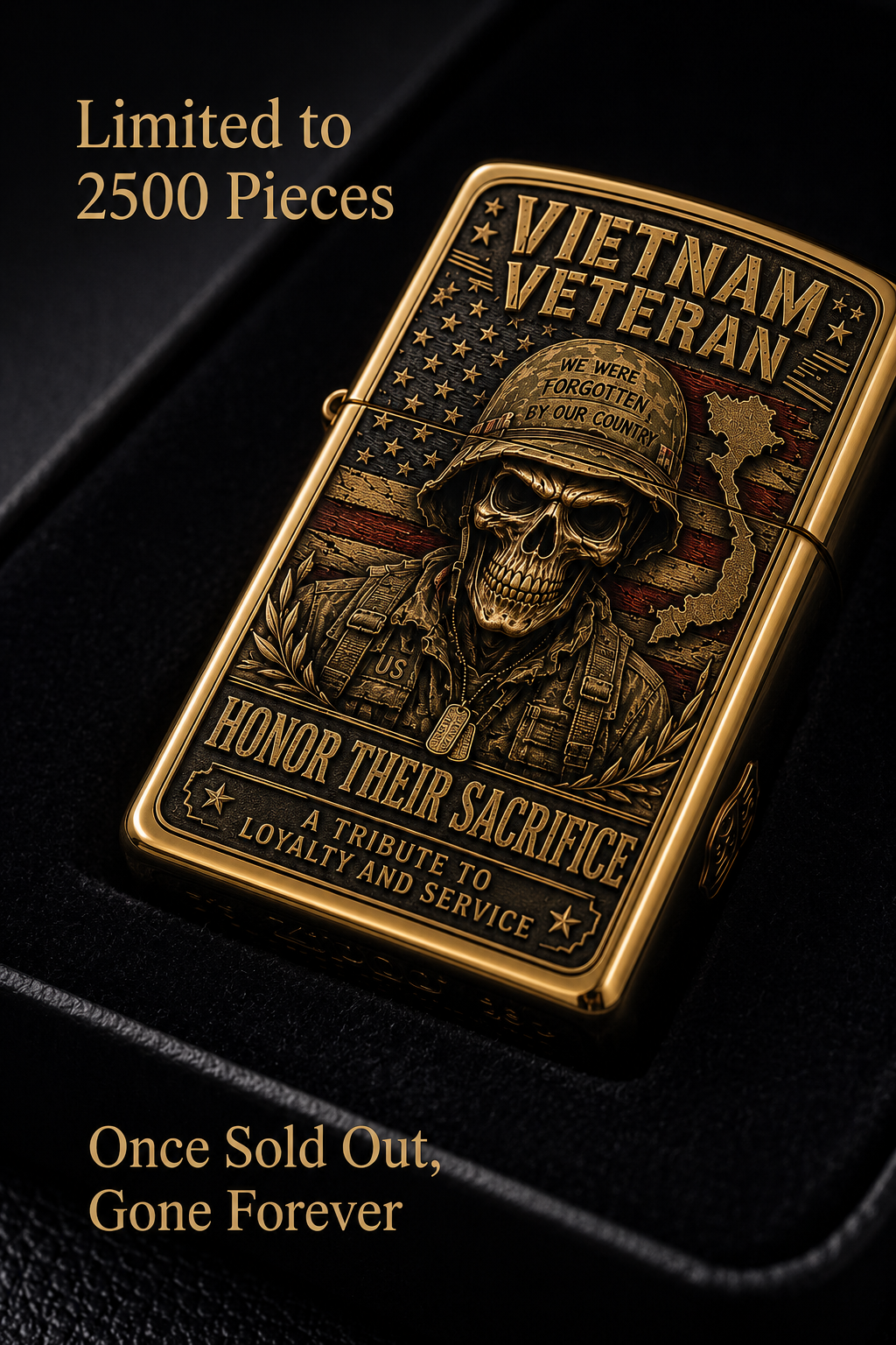 ⚡️LAST DAY 49% OFF — Vietnam Veteran Tribute Lighter 🇺🇸 Honor Their Sacrifice 🎁 BUY 2, FREE SHIPPING