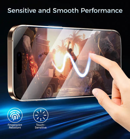 Only $7.99-📱2025 New Upgraded Screen Protector For iPhone --Dust Free Without Bubbles