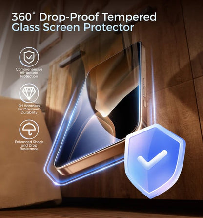 Only $7.99-📱2025 New Upgraded Screen Protector For iPhone --Dust Free Without Bubbles