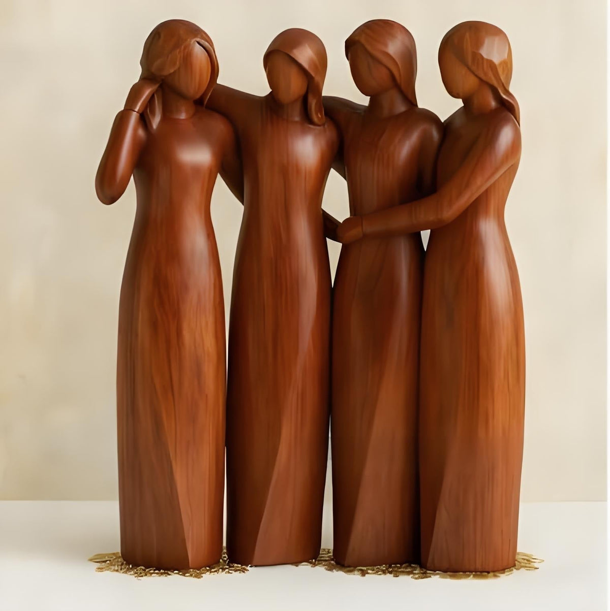💖🔥LAST DAY 51 % OFF👩🏻‍🤝‍👩🏻Celebrates Friendships Sisters Sculpture🎁Christmas, Thanksgiving Day, Birthday Gifts