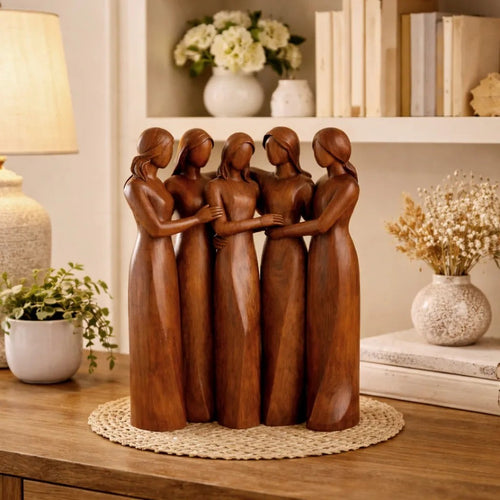 💖🔥LAST DAY 51 % OFF👩🏻‍🤝‍👩🏻Celebrates Friendships Sisters Sculpture🎁Christmas, Thanksgiving Day, Birthday Gifts